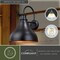 Vaxcel Delano 1 Light Dusk to Dawn Bronze Gold Farmhouse Barn Dome Outdoor Wall Lantern T0319 - alternate 3